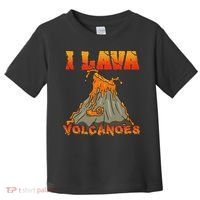 I Lava Volcanoes Geology Volcano Lover Toddler T-Shirt thumb 0