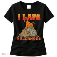I Lava Volcanoes Geology Volcano Lover Women's T-Shirt thumb 0
