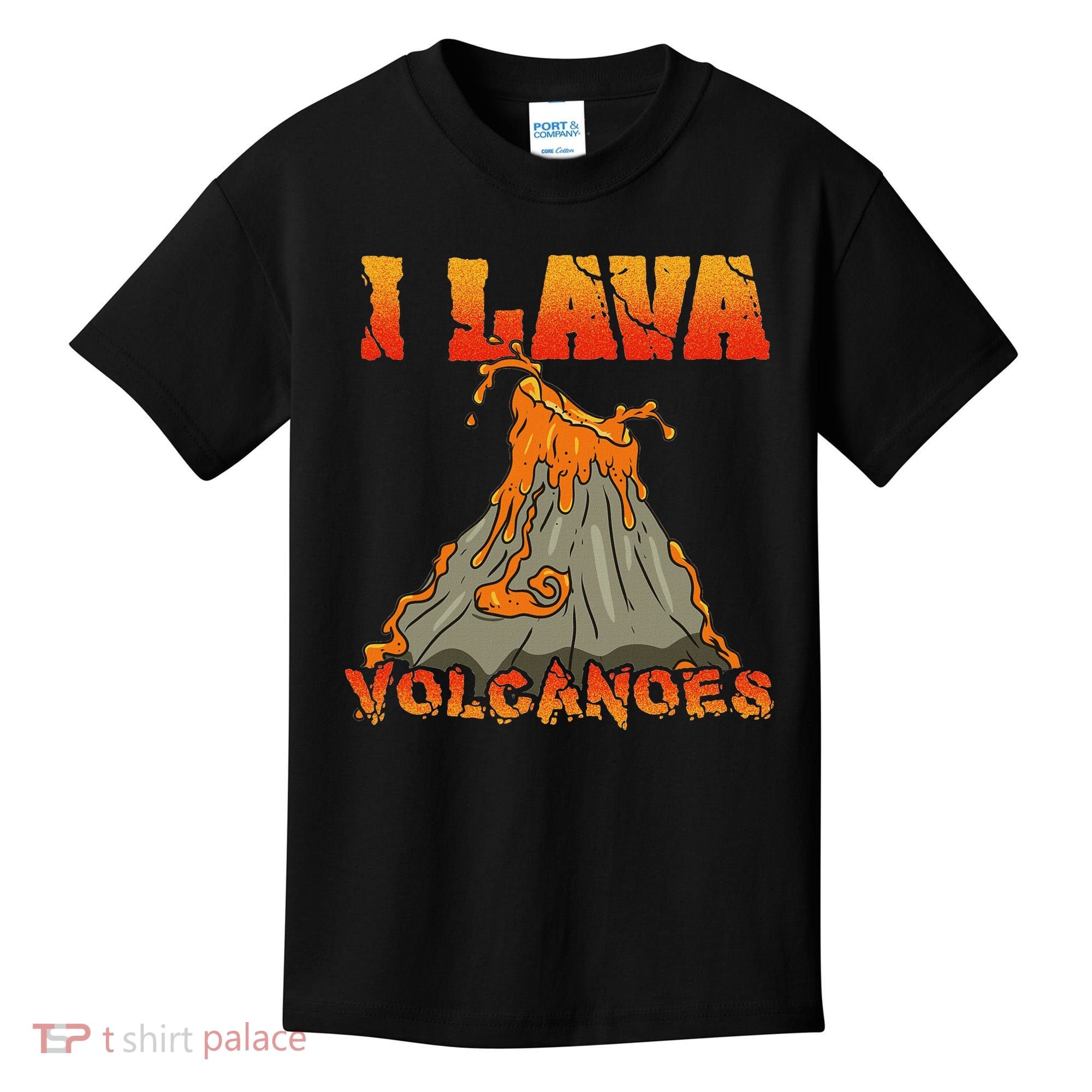 I Lava Volcanoes Geology Volcano Lover Kids T-Shirt