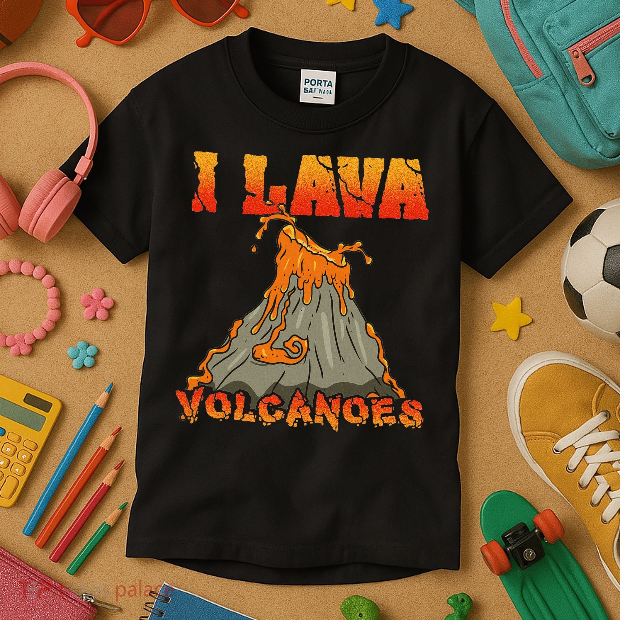 I Lava Volcanoes Geology Volcano Lover Kids T-Shirt