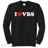 I Love VBS Sweatshirt thumb 0