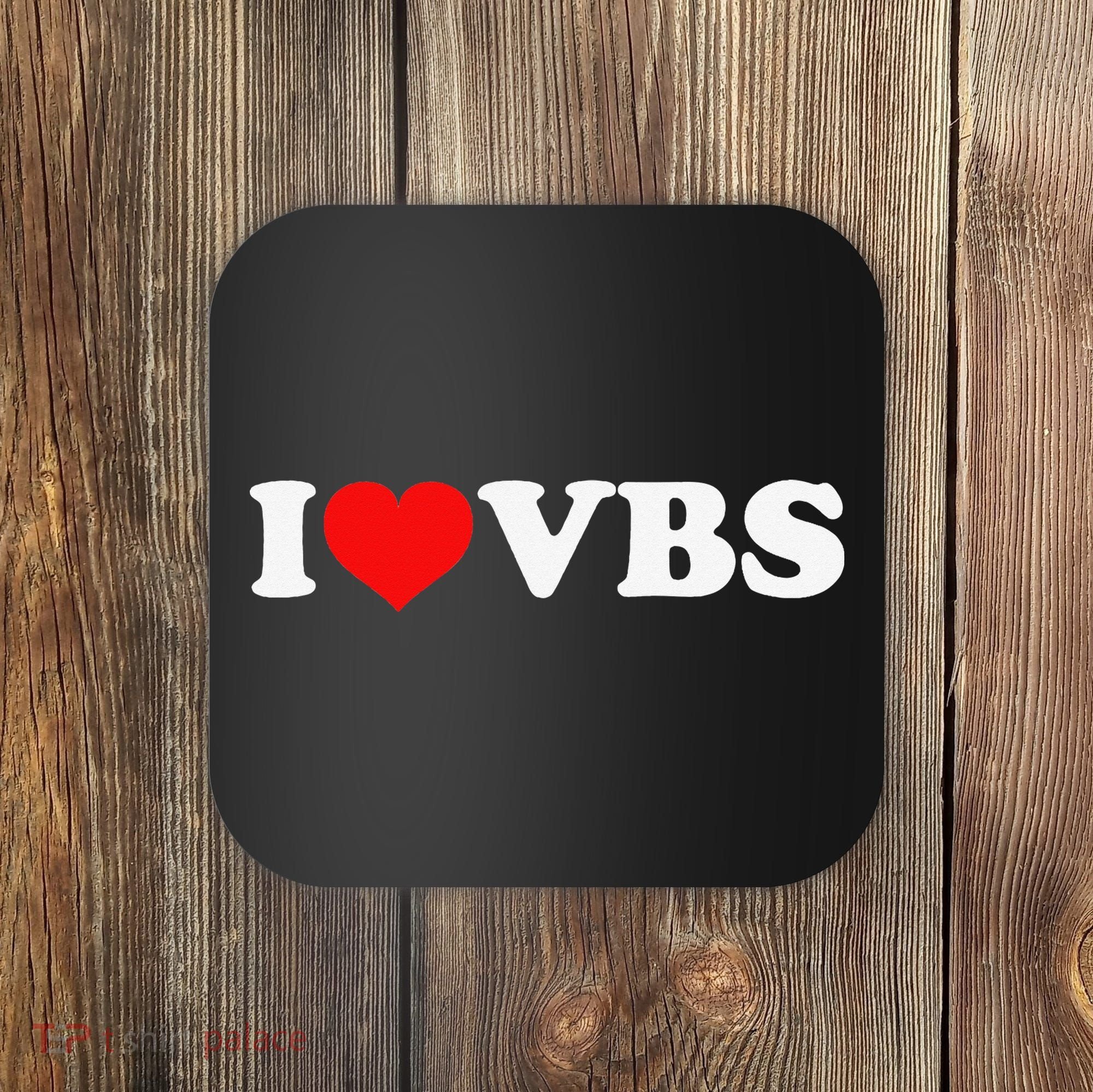 I Love VBS Coaster