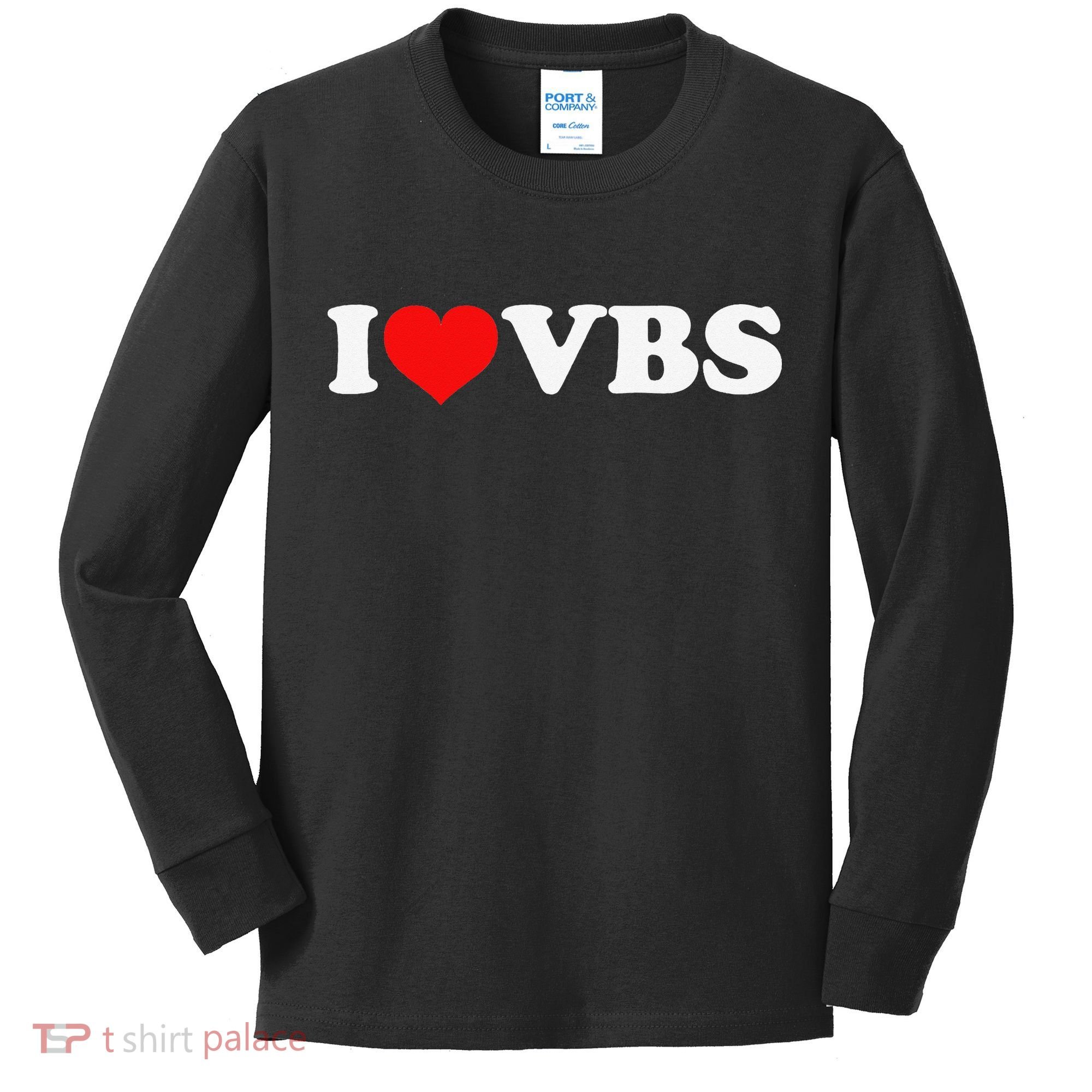 I Love VBS Kids Long Sleeve Shirt