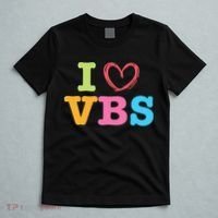 I Love Vbs I Heart Vacation Bible School Crew Bible Study T-Shirt thumb 5