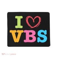 I Love Vbs I Heart Vacation Bible School Crew Bible Study Mousepad thumb 0
