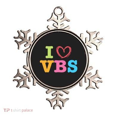 I Love Vbs I Heart Vacation Bible School Crew Bible Study Ornament