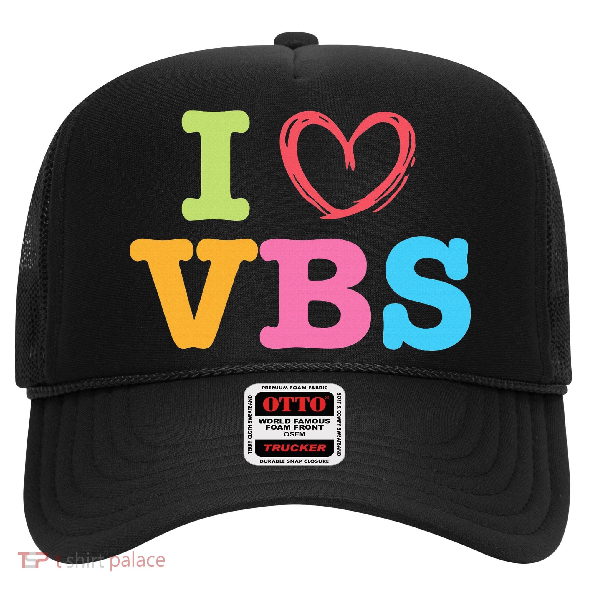 I Love Vbs I Heart Vacation Bible School Crew Bible Study Hat