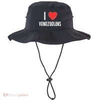 I Love Venezuelans Nationality Venezuela Bucket Hat thumb 0