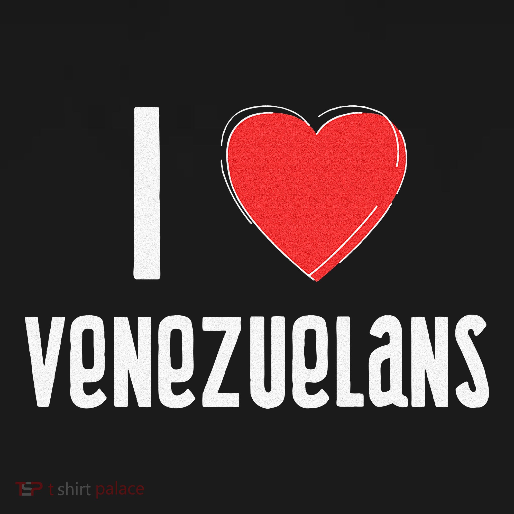 I Love Venezuelans Nationality Venezuela Women's Hoodie