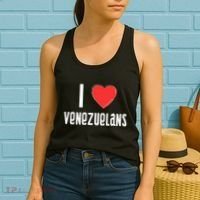 I Love Venezuelans Nationality Venezuela Women's Tank Top thumb 2