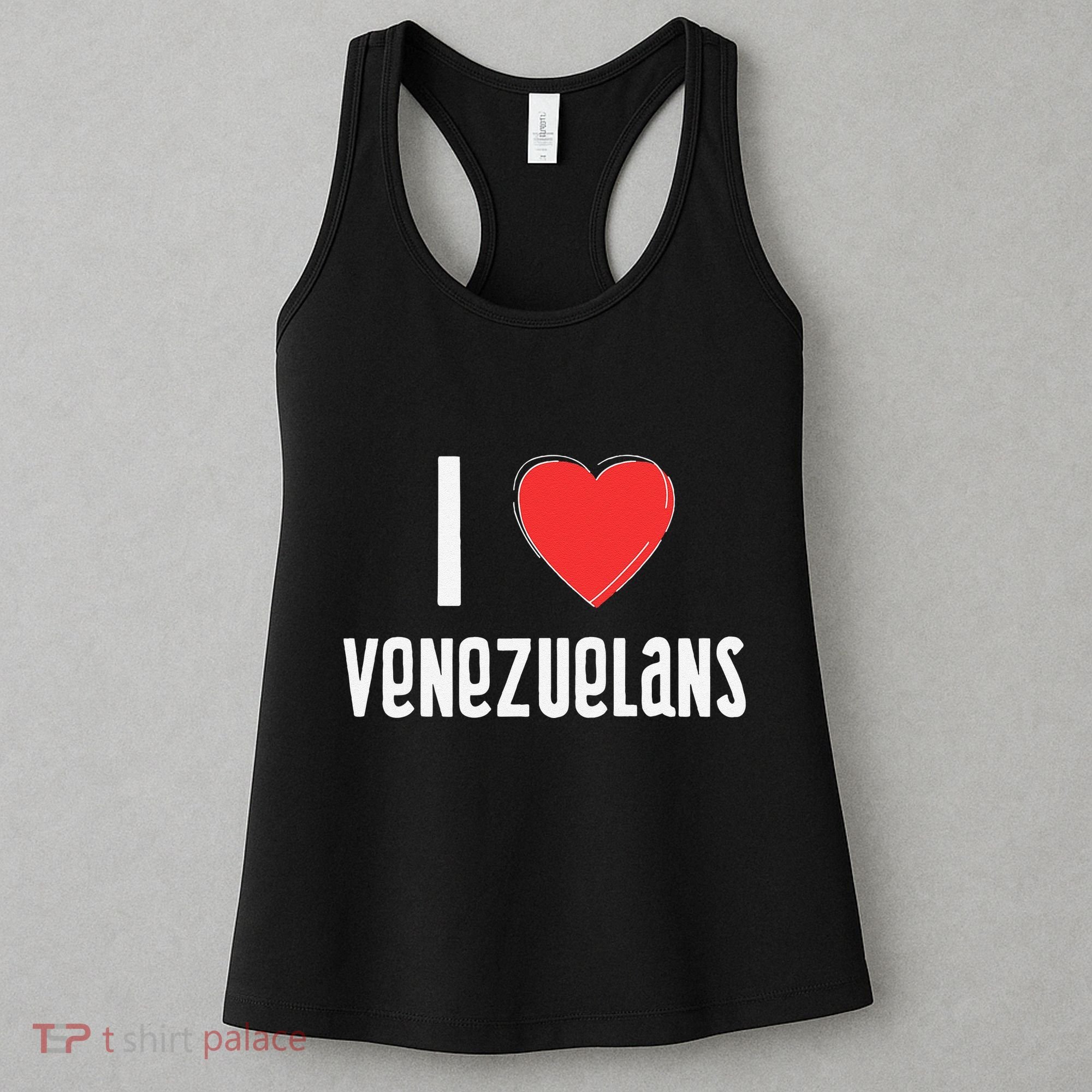 I Love Venezuelans Nationality Venezuela Women's Tank Top