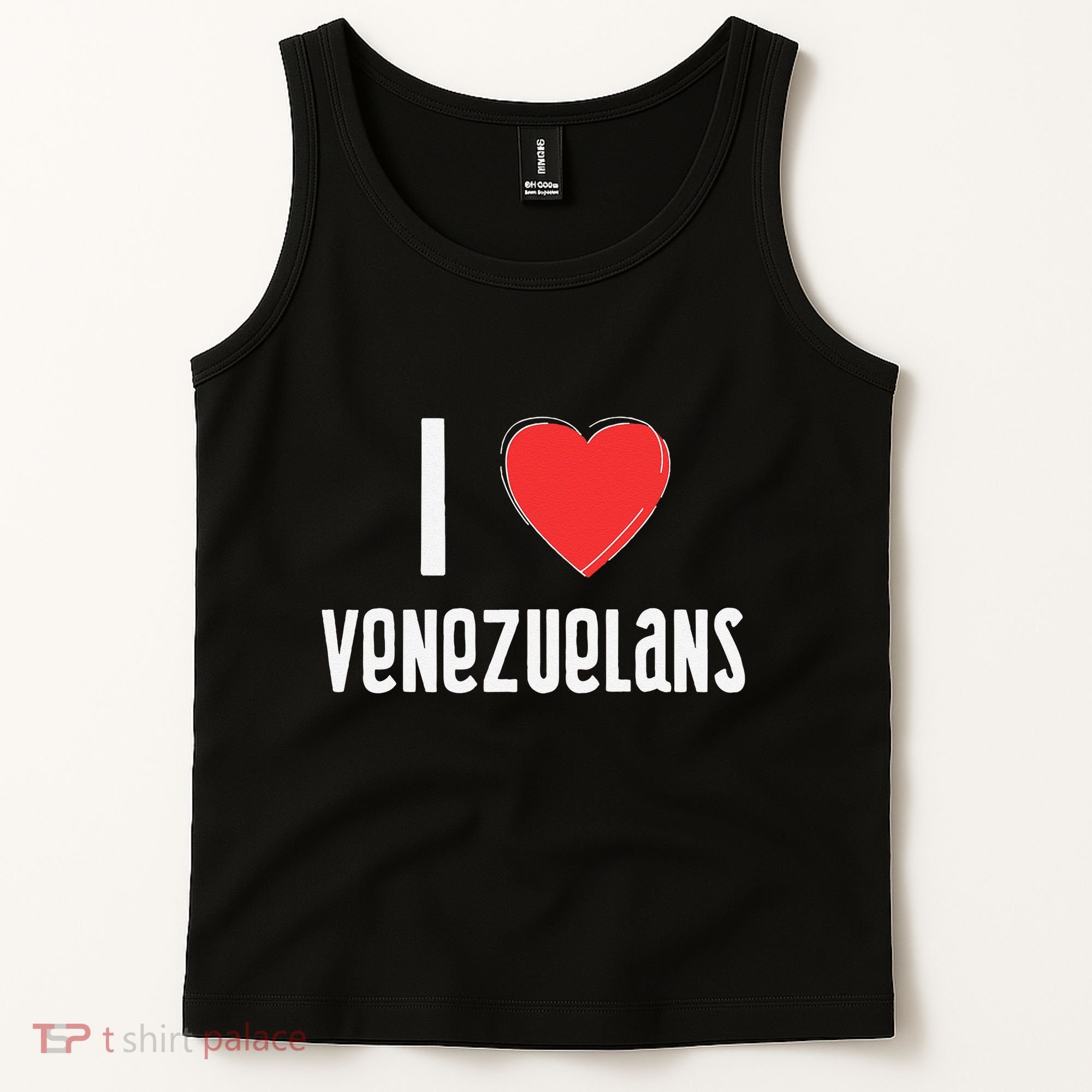 I Love Venezuelans Nationality Venezuela Tank Top