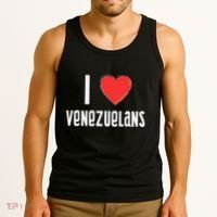I Love Venezuelans Nationality Venezuela Tank Top thumb 3