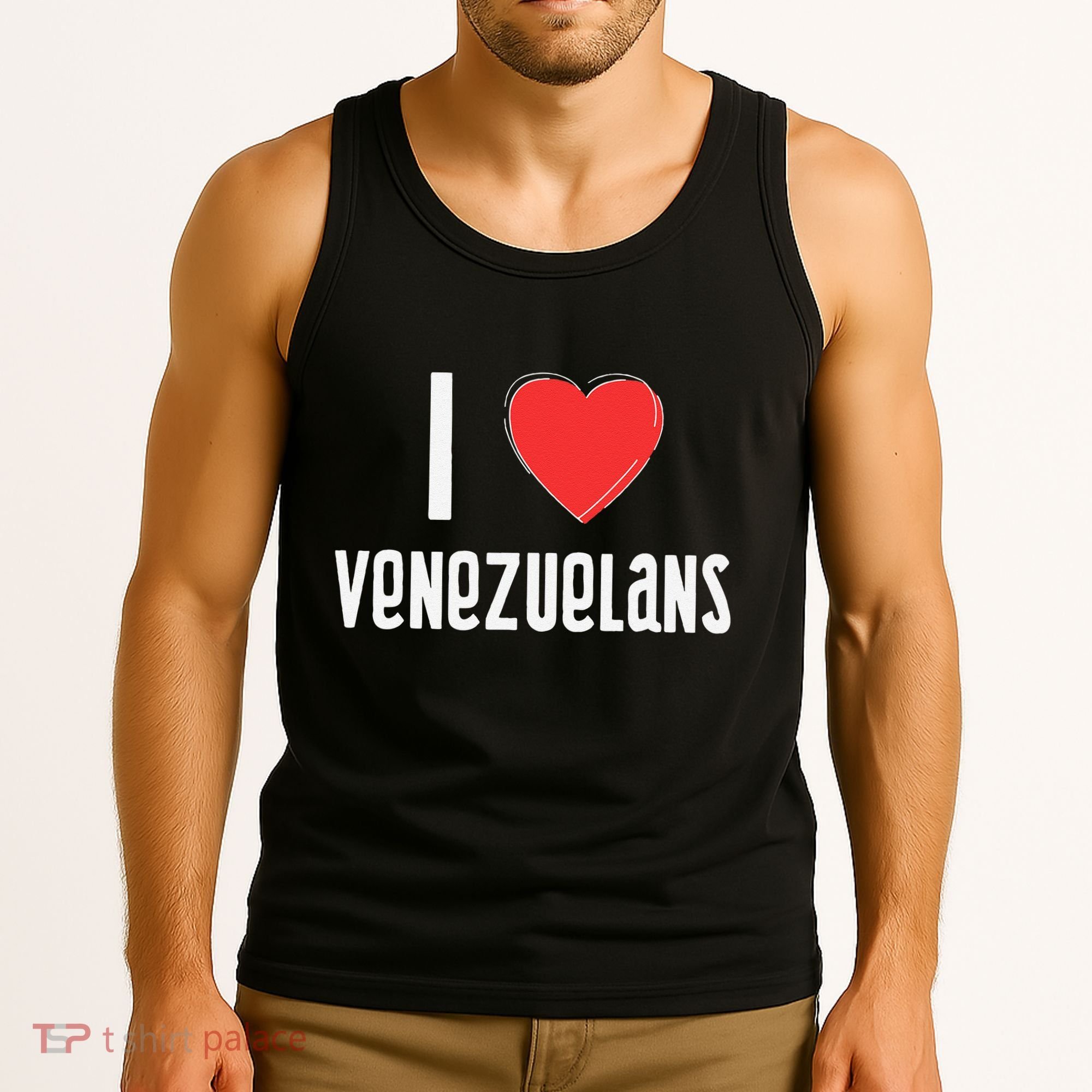 I Love Venezuelans Nationality Venezuela Tank Top
