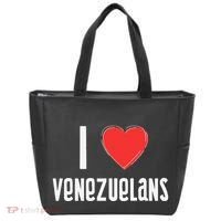 I Love Venezuelans Nationality Venezuela Tote Bag thumb 0