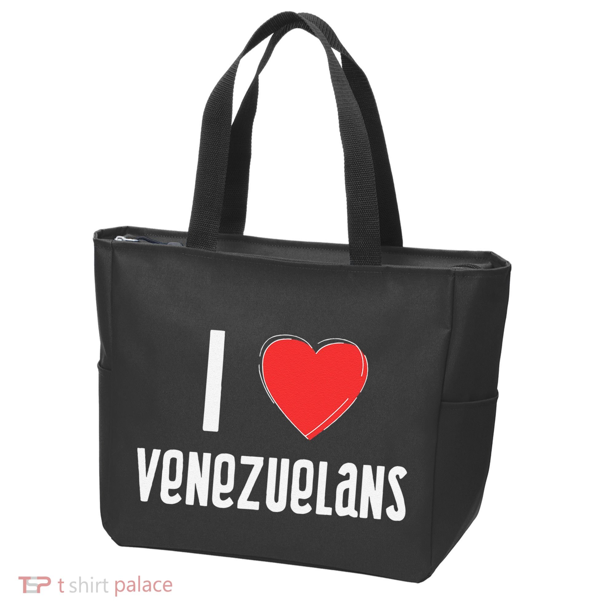I Love Venezuelans Nationality Venezuela Tote Bag