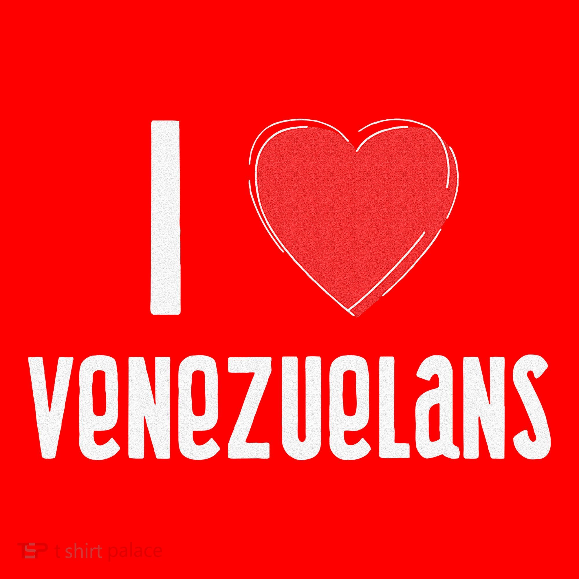 I Love Venezuelans Nationality Venezuela Santa Hat