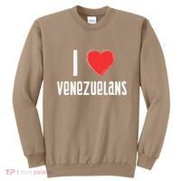 I Love Venezuelans Nationality Venezuela Sweatshirt thumb 0