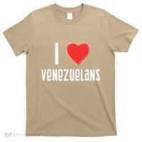I Love Venezuelans Nationality Venezuela T-Shirt thumb 0