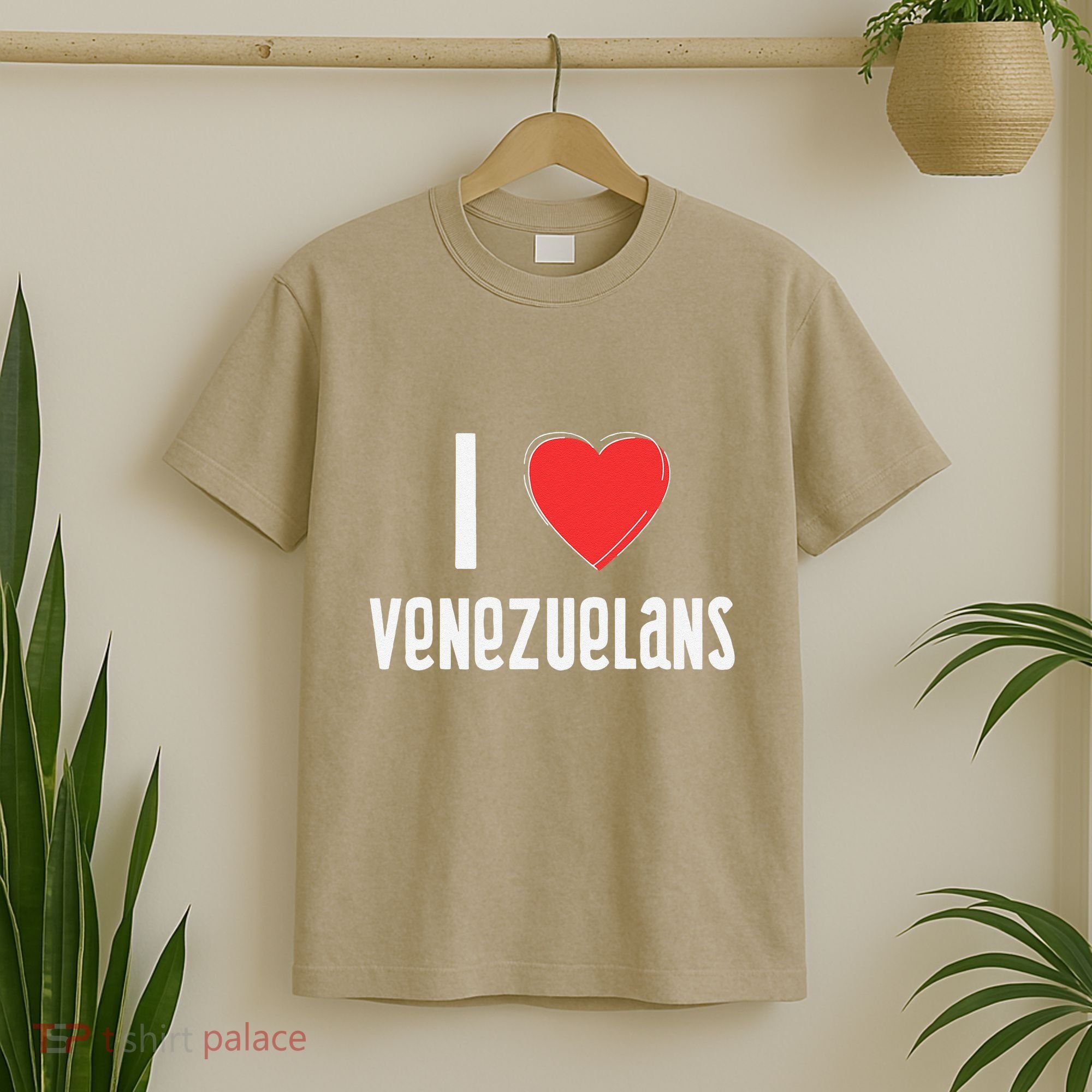 I Love Venezuelans Nationality Venezuela T-Shirt