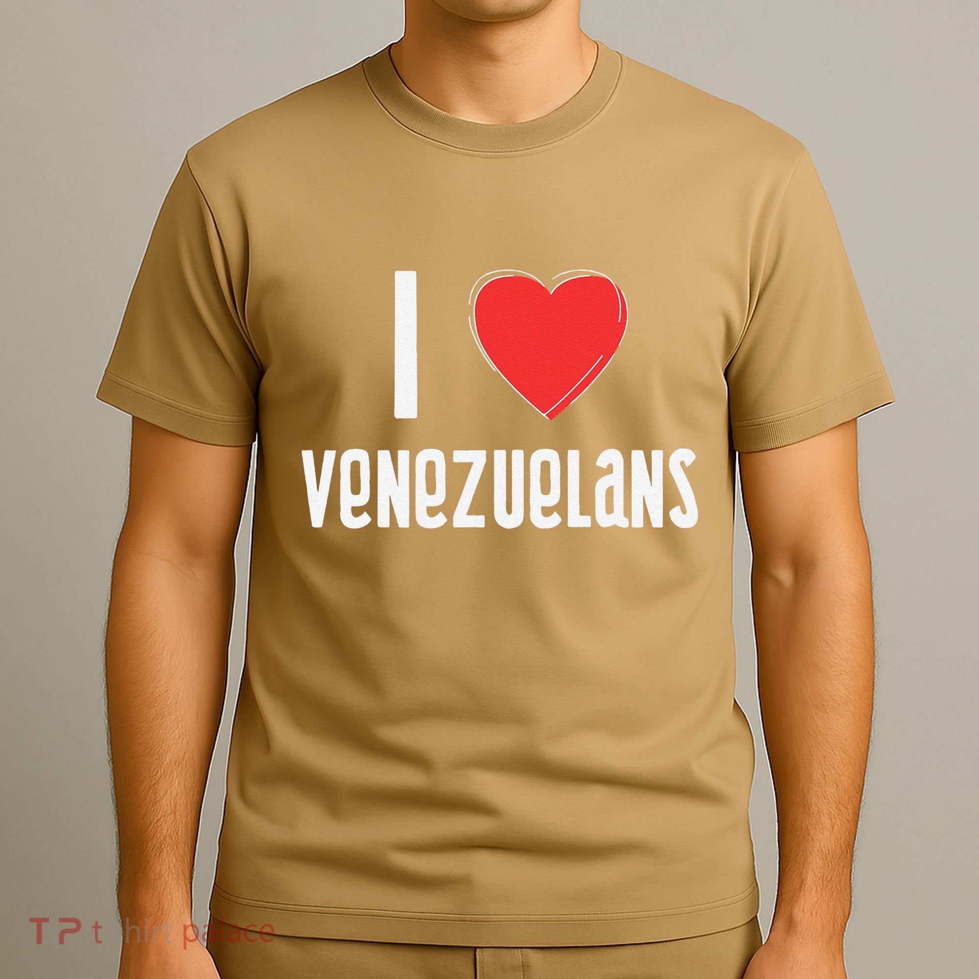 I Love Venezuelans Nationality Venezuela T-Shirt