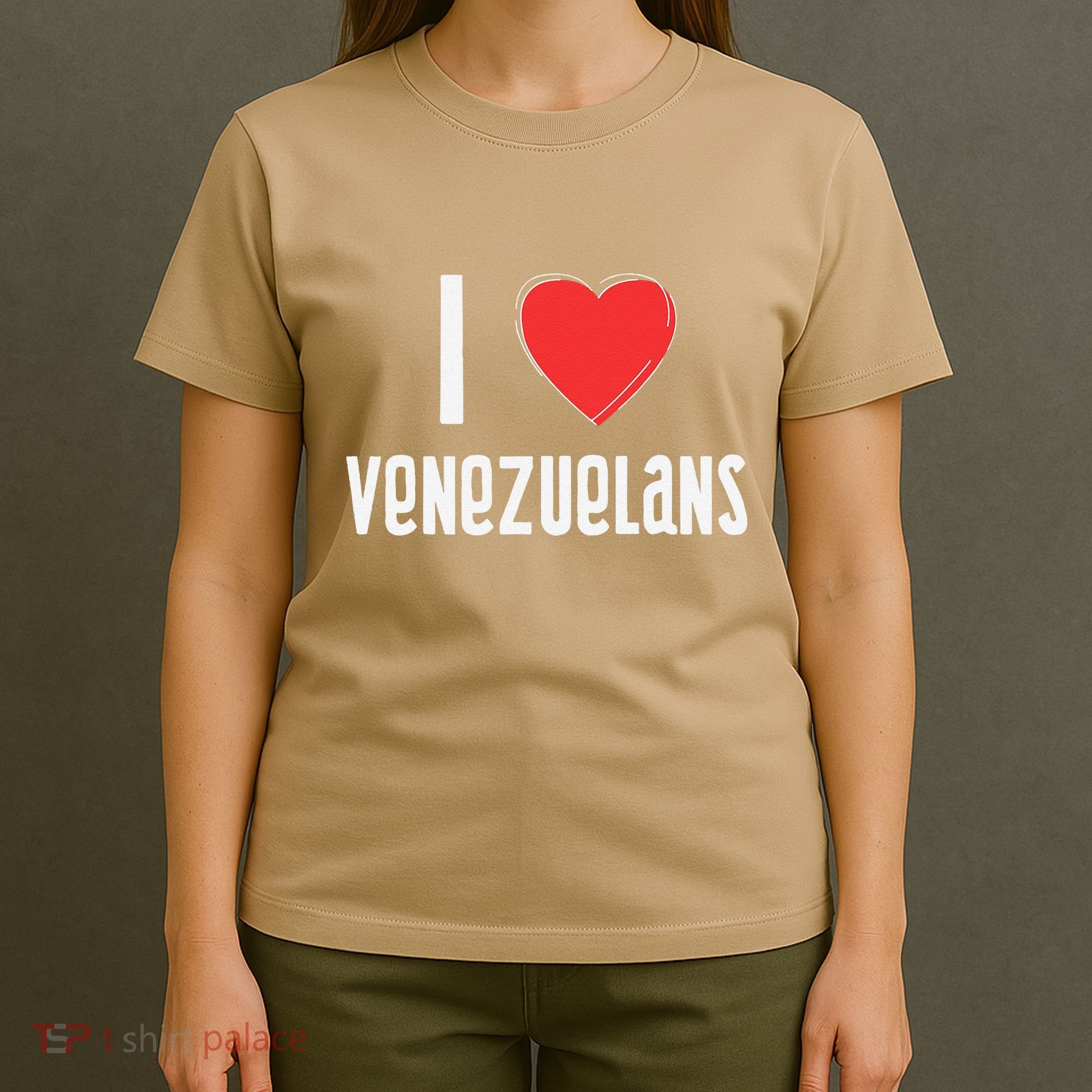 I Love Venezuelans Nationality Venezuela T-Shirt