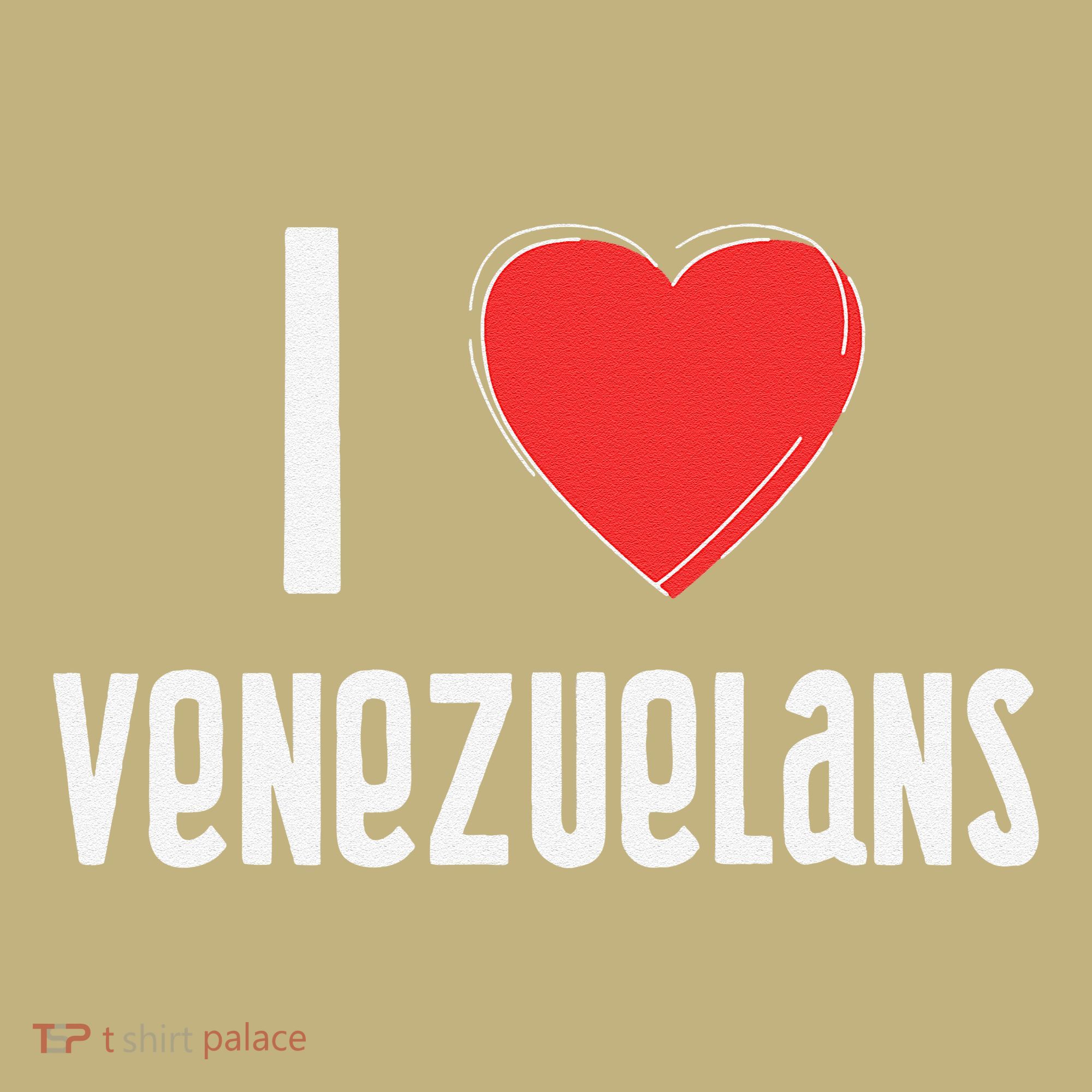 I Love Venezuelans Nationality Venezuela Mousepad