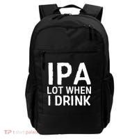 Ipa Lot When I Drink Backpack thumb 0
