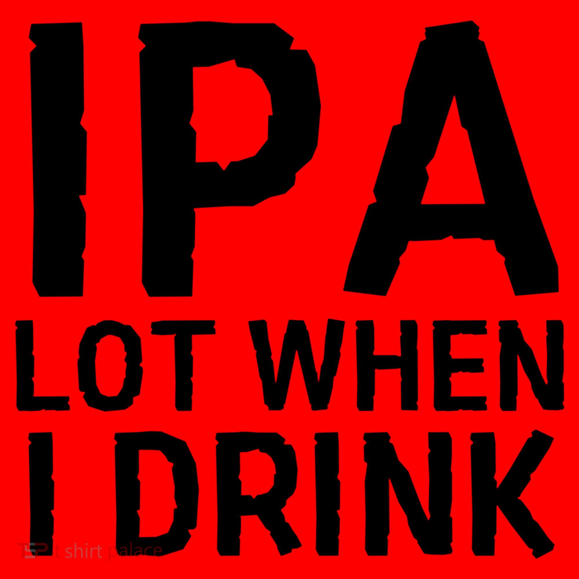 Ipa Lot When I Drink Santa Hat