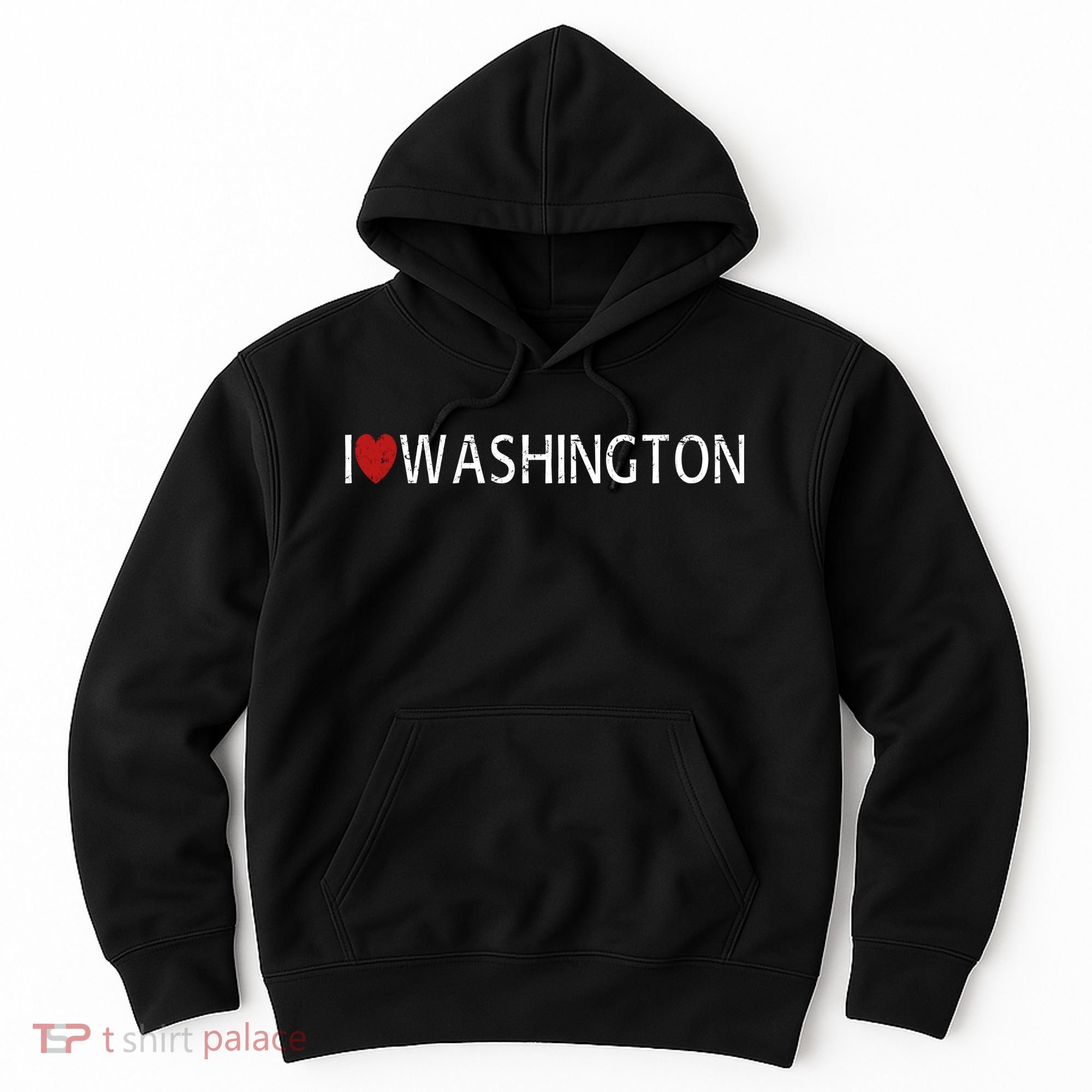 I Love Washington Hoodie