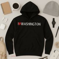 I Love Washington Hoodie thumb 3