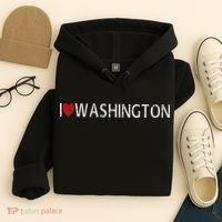 I Love Washington Hoodie thumb 4