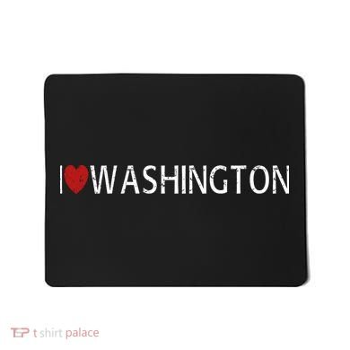 I Love Washington Mousepad