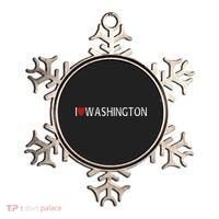 I Love Washington Ornament thumb 0