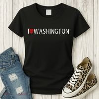 I Love Washington Women's T-Shirt thumb 3