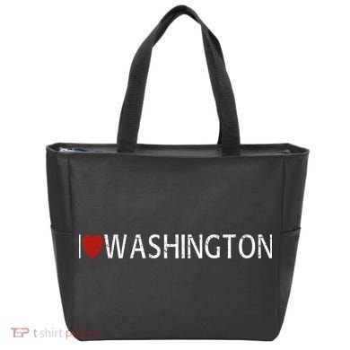 I Love Washington Tote Bag