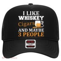 I Like Whiskey And Cigars And Maybe 3 People Hat thumb 0
