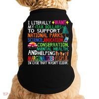 I Literally Want My Tax Dollars To Support National Parks Doggie Tank thumb 0