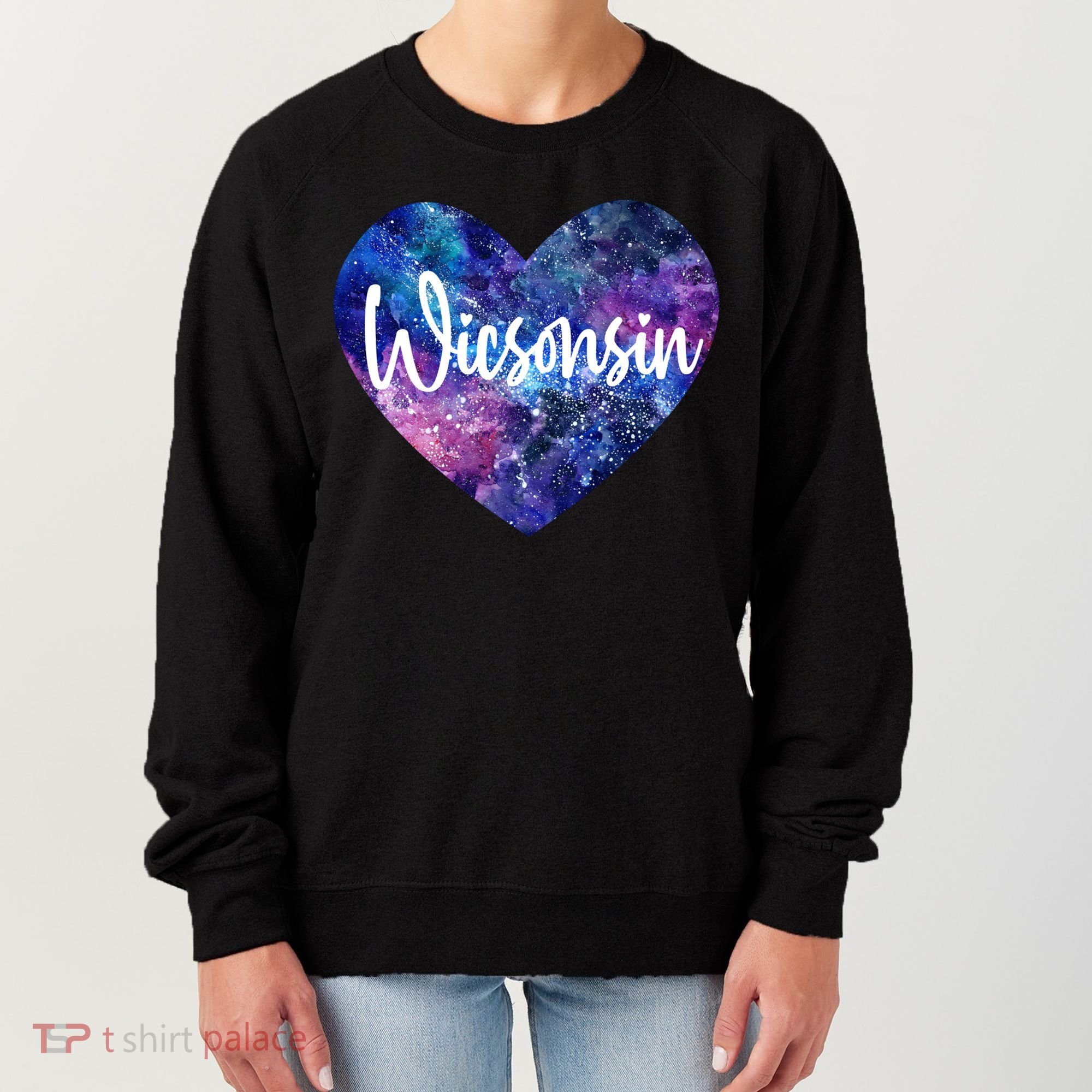 I Love Wisconsin Usa Great Gift Women's Sweatshirt