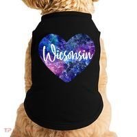 I Love Wisconsin Usa Great Gift Doggie Tank thumb 0