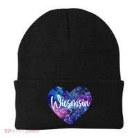 I Love Wisconsin Usa Great Gift Beanie thumb 0