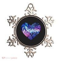 I Love Wisconsin Usa Great Gift Ornament thumb 0