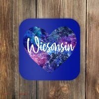 I Love Wisconsin Usa Great Gift Coaster thumb 0