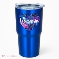 I Love Wisconsin Usa Great Gift Tumbler thumb 0