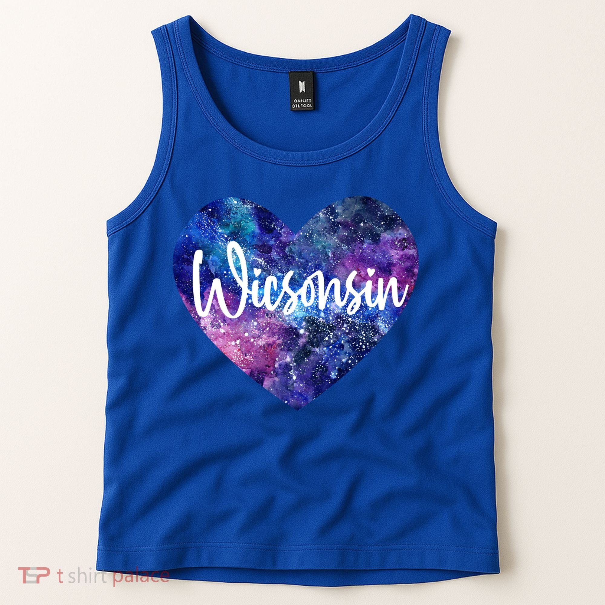 I Love Wisconsin Usa Great Gift Tank Top