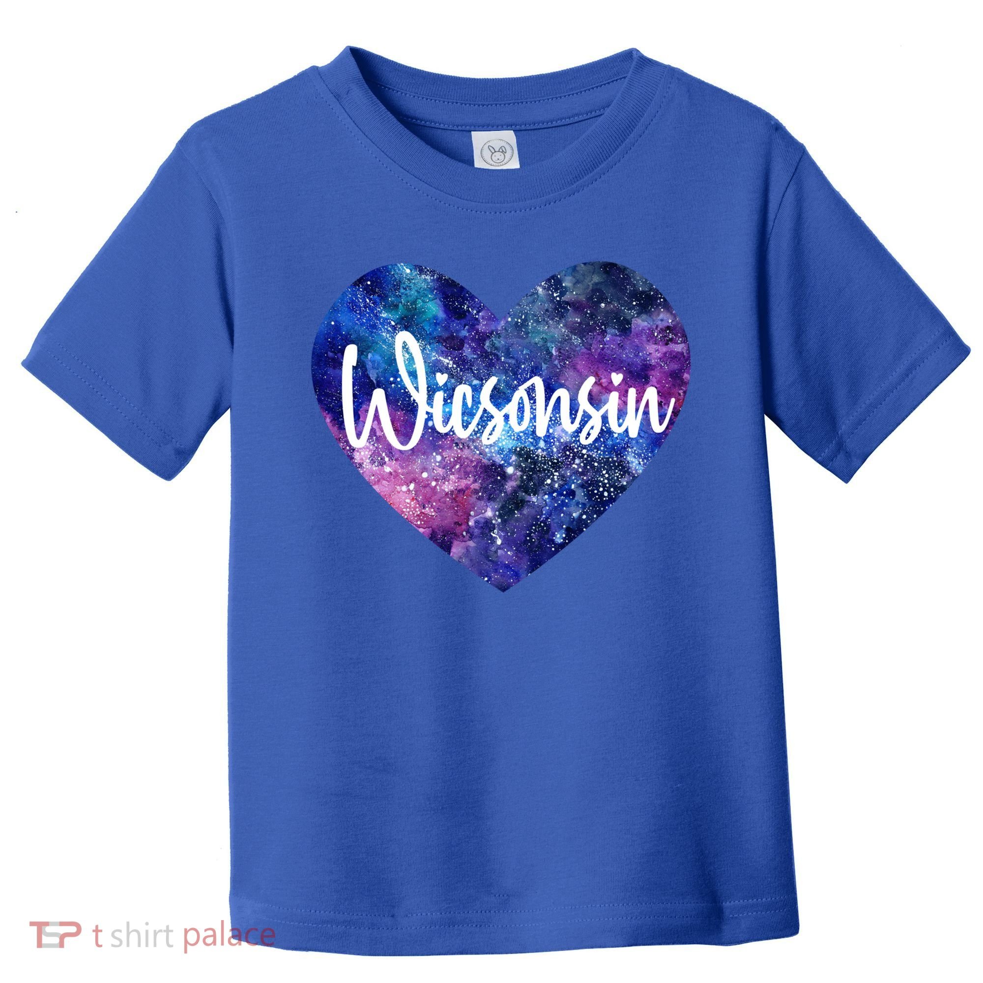 I Love Wisconsin Usa Great Gift Toddler T-Shirt