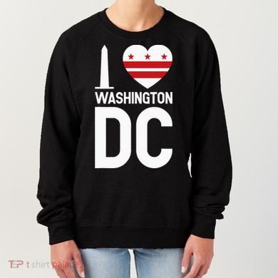 I Love Washington DC Women's Sweatshirt