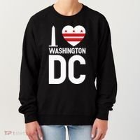 I Love Washington DC Women's Sweatshirt thumb 0