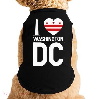 I Love Washington DC Doggie Tank
