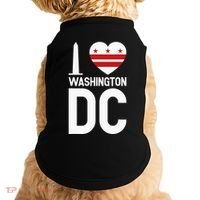 I Love Washington DC Doggie Tank thumb 0